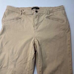 Lauren Jeans Co Ralph Lauren Women's Khaki Chinos Size 16W